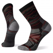 Șosete Smartwool Hike Light Cushion Mountain Range Pattern Crew Socks negru