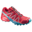 Încălțăminte femei Salomon Speedcross 4 GTX® W roșu/albastru Barbados Cherry/Poppy Red/Deep Lago