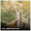 Termos GoSun Brew 12V și filtrul de cafea French Press