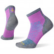 Șosete femei Smartwool Cycle Zero Cushion Ankle Socks gri/violet