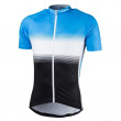 Tricou de ciclism bărbați Northfinder Valentino negru/albastru