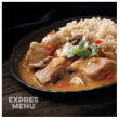 Fel principal Expres menu KM Carne în două culori cu orez