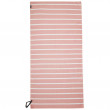 Prosop cu uscare rapidă Regatta Print Mfbre Bch Towl roz Shell Pink/White Stripe