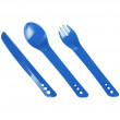 Set de tacâmuri LifeVenture Ellipse Cutlery Set albastru