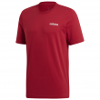 Tricou bărbați Adidas Ascend Essentials Plain roșu