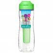 Sticlă Sistema Tritan Infuser Bottle 800ml verde Green