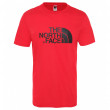 Tricou
			bărbați The North Face Easy Tee roșu/negru