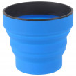 Cană pliantă LifeVenture Silicone Ellipse Mug albastru
