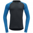 Tricou bărbați Devold Expedition shirt M negru/albastru