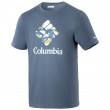 Tricou bărbați Columbia M Rapid Ridge Graphic Tee albastru