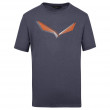 Tricou bărbați Salewa Lines Graphic Dry M T-Shirt. albastru/portocaliu