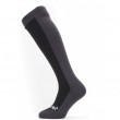 Șosete Sealskinz Waterproof Cold Weather Knee Length Sock negru/gri
