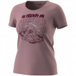 Tricou femei Dynafit 24/7 Artist Series Cotton T-Shirt Women roz