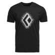 Tricou bărbați Black Diamond M Chalked Up 2.0 Ss Tee negru