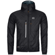 Geacă bărbați Ortovox Swisswool Piz Boe Jacket Men's negru Black Raven