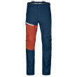 Pantaloni bărbați Ortovox Westalpen 3L Light Pants M albastru/roșu