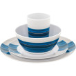 Set de cină pentru 4 pers. Outwell Blossom Picnic Set albastru