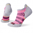 Șosete femei Smartwool Run Targeted Cush Stripe Low Ank Socks violet