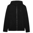 Hanorac bărbați 4F Fleece M290 negru DEEP BLACK