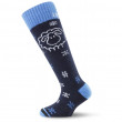 Dětské ponožky Lasting SJW negru/albastru