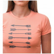 Tricou funcțional femei Sensor Coolmax Fresh Săgeți mânecă scurtă