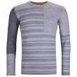 Tricou funcțional bărbați Ortovox 185 Rock'N'Wool Long Sleeve M gri