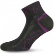 Ponožky Lasting WDL 900 negru/violet