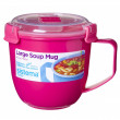 Hrnek Sistema Microwave Large Soup Mug Color roz