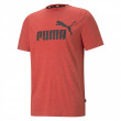 Tricou bărbați Puma ESS Heather Tee roșu