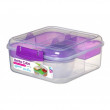 Cutie de prânz Sistema Bento Cube To Go 1,25L violet