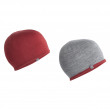 Căciulă Icebreaker Pocket Hat roșu / gri
