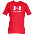 Tricou pentru bărbați Under Armour Sportstyle Logo SS roșu/alb