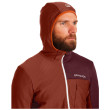 Hanorac funcțional bărbați Ortovox Fleece Light Grid Hooded Jkt M