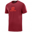 Tricou bărbați Salomon Coton Logo Ss Tee M roșu