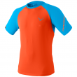 Tricou bărbați Dynafit Alpine Pro M S/S Tee albastru/portocaliu
