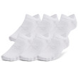 Șosete Under Armour Essential No Show 6pk alb wht