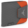 Portmoneu Osprey QuickLock RFID Wallet gri/portocaliu poppy orange