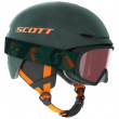 Lyžařský set Scott Combo Helmet Keeper 2 + Witty Junior verde închis