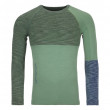 Pánské triko Ortovox Merino Competition Long Sleeve M verde/verde deschis