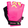 Mănuși de ciclism Silvini Albano WA1431 roz/galben