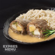 Fel principal Expres menu Ruladă de carne cu orez 410 gr
