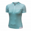 Tricou de ciclism femei Sensor Cyklo Tour albastru deschis