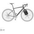 Geantă cadru biciletă Ortlieb Fork-Pack 5,8 L