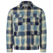 Geacă bărbați Marmot Ridgefield Sherpa Flannel Shirt Jacket albastru