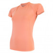 Tricou femei Sensor Coolmax Fresh mânecă scurtă portocaliu apricot