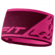 Bentiță Dynafit Leopard Logo Headband roz
