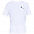 Tricou pentru bărbați Under Armour Sportstyle Left Chest SS alb