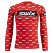 Tricou funcțional bărbați Swix RaceX roșu/alb