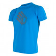 Tricou funcțional bărbați Sensor Coolmax Fresh PT Hand albastru modrá