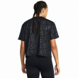 Tricou femei Under Armour Rush Energy Emboss Crop SS